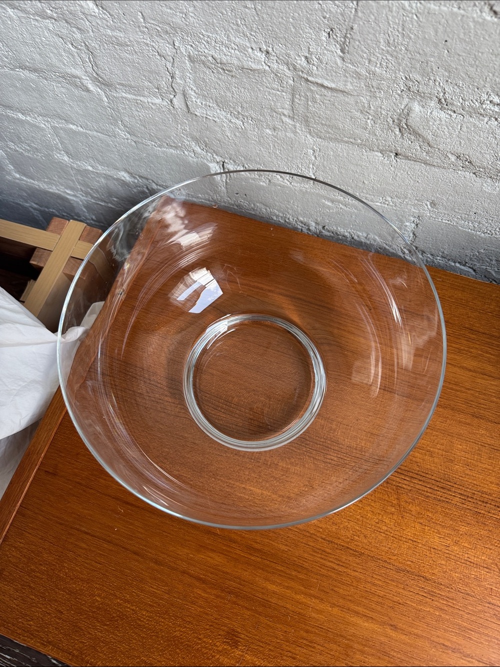 Vintage Tiffany & Co. ‘Georgetown’ Crystal Bowl - Picture 3 of 5